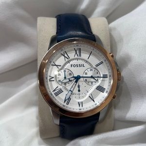 Fossil Leather Men’s Watch